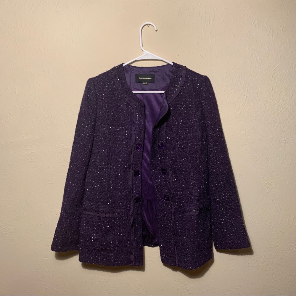Purple galaxy jacket